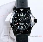 Knockoff Breitling Superocean II Blacksteel Rubber Strap Watches